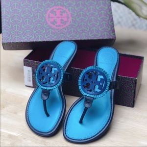 SOLD ❌ Tory Burch Fringe Miller Sandals